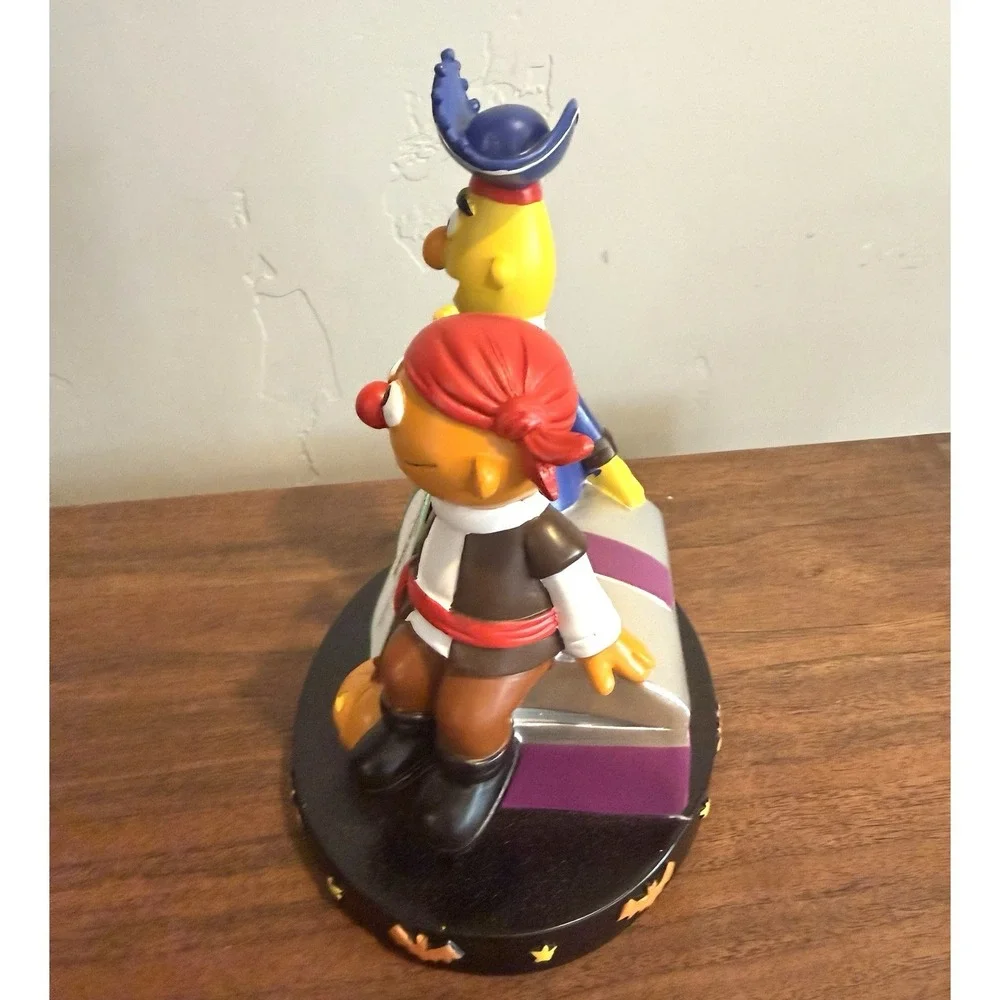Bert and Ernie Sesame Street Halloween Pirates Figure Decoration. NEW